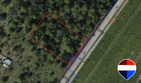 Działka 1014 m² pod dom i usługi, plan MPZP działka Pabianicki, Szkolna