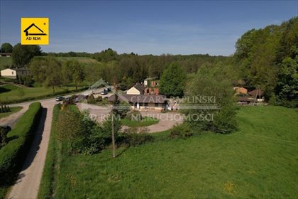 Działka z budynkiem pod działalność usługową, 1801 m² działka Rzeczyca, Kazimierz Dolny, Rzeczyca