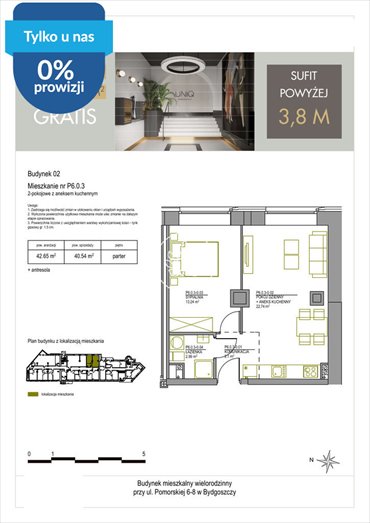 Nowoczesne 2-pokojowe mieszkanie w centrum Bydgoszczy mieszkanie Bydgoszcz, Centrum, Pomorska