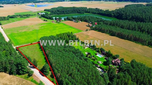 Do sprzedania działka letniskowa nad jeziorem 4676 m² w Berżałowcach działka Berżałowce
