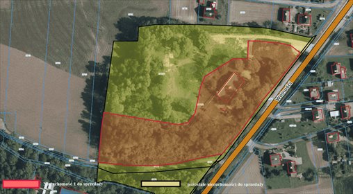 działka na sprzedaż 12302m2 działka Mszana, Mszana, Wolności