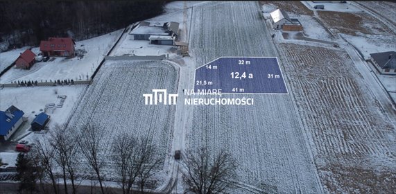 działka na sprzedaż 1242m2 działka Gbiska