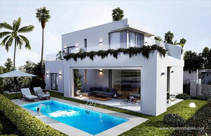 Luksusowa villa 4 sypialnie, basen, widok na morze dom Mijas