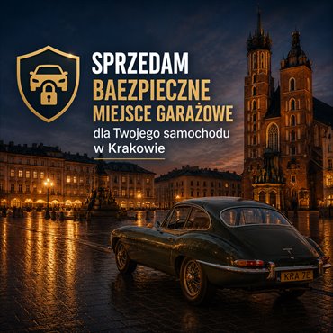 Ostatni garaż 14 m² w monitorowanej hali w Krakowie garaż Kraków, Prądnik Czerwony, ostatnia