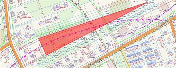 działka na sprzedaż 10765m2 działka Warszawa, Wawer, Trakt Lubelski