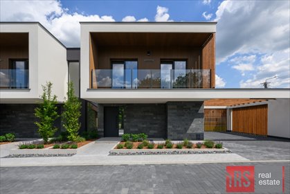 Nowoczesny dom 183 m² z patio i antresolą - polecam! dom Izabela, Postępu