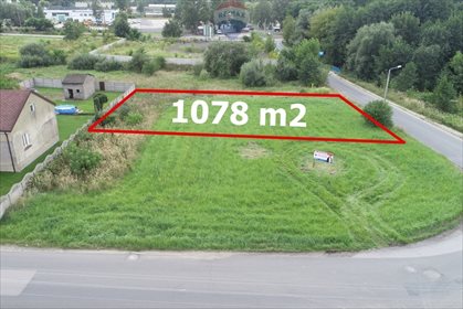 działka na sprzedaż 1078m2 działka Częstochowa, Wypalanki