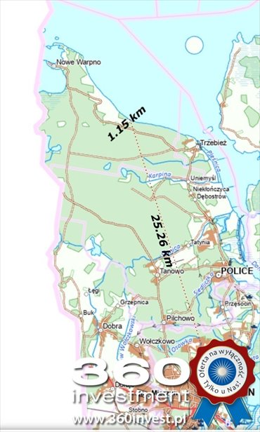 działka na sprzedaż 2337m2 działka Brzózki