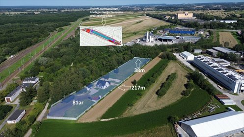 Zapraszam do zakupu działki 81 arów z budynkiem usługowo-mieszkalnym działka Ropczyce, Przemysłowa