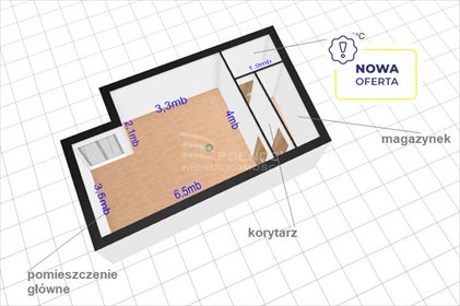 lokal użytkowy na sprzedaż 30m2 lokal użytkowy Kłodzko, Łużycka