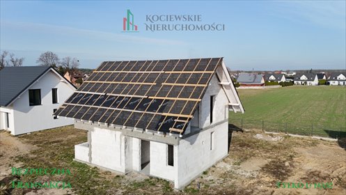 Nowoczesny dom w stanie surowym otwartym, 176 m², możliwość rozliczenia dom Frank