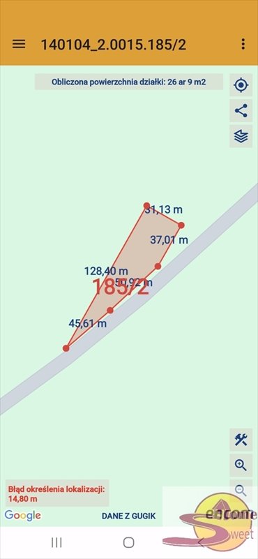 Działka 2700 m² z warunkami zabudowy - polecam! działka Pągowiec