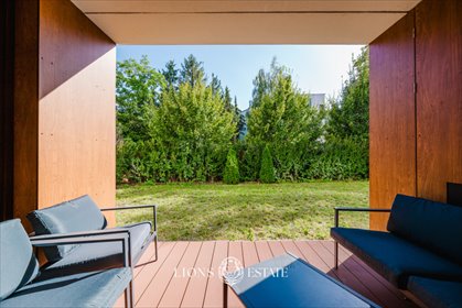 Wynajmę nowoczesny apartament 42 m² z prywatnym ogrodem mieszkanie Warszawa, Mokotów Sielce, Jana III Sobieskiego