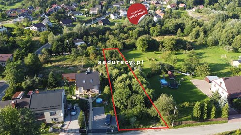 działka na sprzedaż 1276m2 działka Kraków, Swoszowice, Soboniowice, Władysława Jarockiego