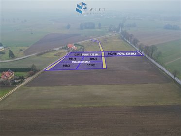 działka na sprzedaż 950m2 działka Filice