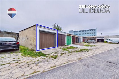 Garaż murowany 18 m² w centrum Zielonej Góry. garaż Zielona Góra, Długa