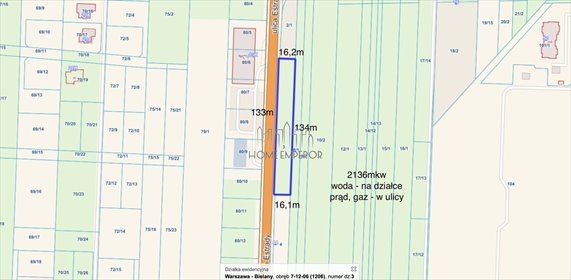 działka na sprzedaż 2136m2 działka Warszawa, Bielany, Radiowo, Estrady