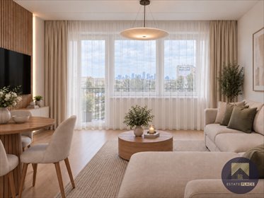 Polecam 2-3 pok. mieszkanie 48 m² z panoramicznym widokiem na Warszawę mieszkanie Warszawa, Bemowo, Gołuchowska