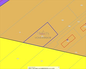 działka na sprzedaż 1024m2 działka Kazimierów, Zastawie