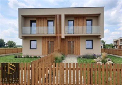 Nowoczesny bliźniak 102 m² z możliwością wykończenia. dom Kolonia Skarszewek
