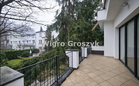 Przestronny dom na wynajem z tarasami i ogrodem (biuro) dom Warszawa, Praga-Południe, Saska Kępa, Dąbrowiecka