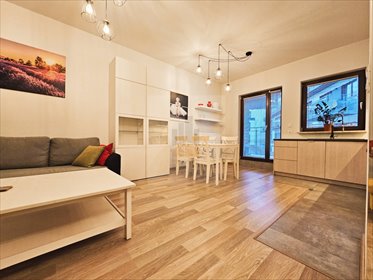Nowoczesne 2-pokojowe na Wilanowie z balkonem. mieszkanie Warszawa, Wilanów, Miasteczko Wilanów, Sarmacka