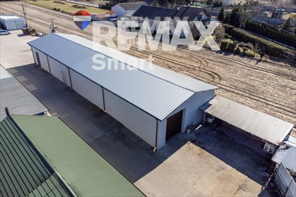 Hala 600 m² z biurem, ekologicznym ogrzewaniem i placem. lokal użytkowy Chynów, Szkolna