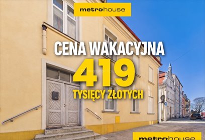 Przestronne 154 m² kamienica z potencjałem w Gniewie - polecam! mieszkanie Gniew, Wodna