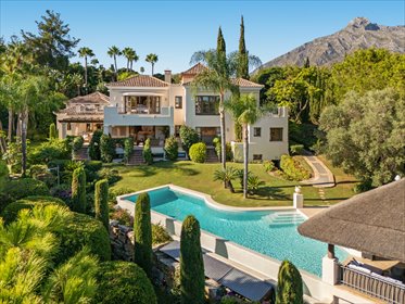 Do sprzedania luksusowa willa z basenem i widokami w Marbella dom Las Lomas del Marbella Club, Las Lomas del Marbella Club