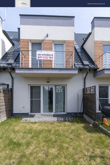 Nowoczesny segment loftowy 125m² z ogródkiem i garażem dom Rokitnica, Droga Słowackiego