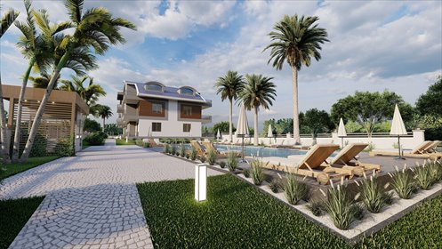 mieszkanie na sprzedaż 80m2 mieszkanie Gerisburnu, Gerişburnu, Seydikemer, Muğla