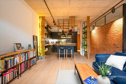 Loft industrialny z panoramicznym widokiem na Kraków mieszkanie Kraków, Podgórze, Zabłocie
