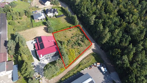 Działka 2344 m² - zabudowa jednorodzinna - las i media działka Koleczkowo, Dębowa
