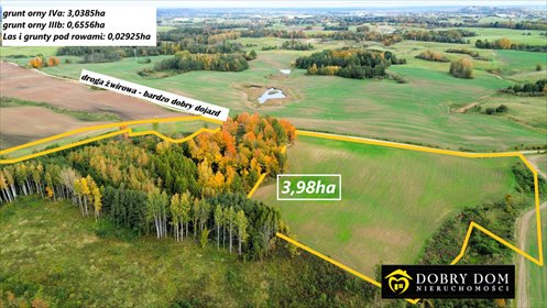 działka na sprzedaż 39866m2 działka Włosty