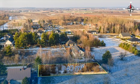 działka na sprzedaż 940m2 działka Rajsko