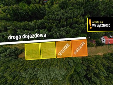 działka na sprzedaż 800m2 działka Kranów