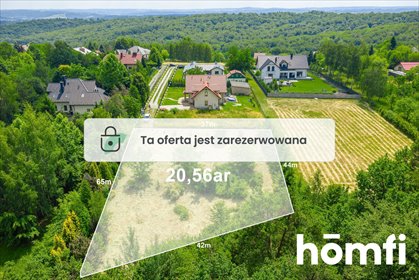 Zapraszam do zakupu działki z widokiem na las w Chmielniku działka Chmielnik