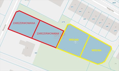 działka na sprzedaż 550m2 działka Wrocław, Psie Pole, Lipa Piotrowska, Strażacka
