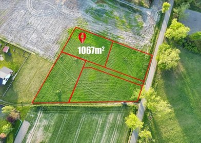 Działka inwestycyjno-budowlana 1067 m² w Brzeszczach działka Brzeszcze, Piekarska
