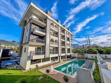 Stylowe 2-pokojowe apartamenty z basenem i udogodnieniami mieszkanie Oba, Oba, Alanya, Antalya