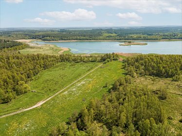 Działka 1807 m² z dostępem do jeziora i lasów działka Skomętno Wielkie