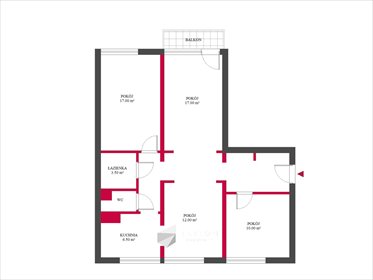 mieszkanie na sprzedaż 81m2 mieszkanie Łódź, Teofilów, Aleksandrowska
