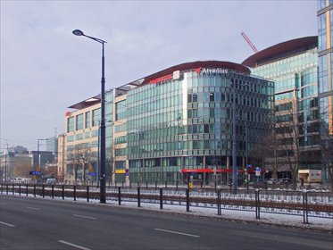 Nowoczesny biurowiec klasy A z certyfikatem BREEAM, 902 m2 lokal użytkowy Warszawa, Wola, Prosta