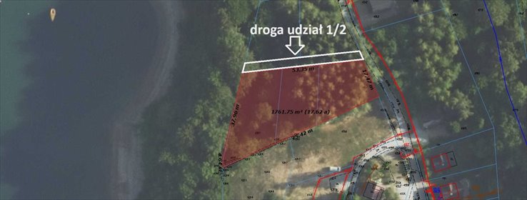 działka na sprzedaż 1800m2 działka Werlas