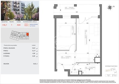 mieszkanie na sprzedaż 45m2 mieszkanie Bydgoszcz, Bocianowo, Pomorska