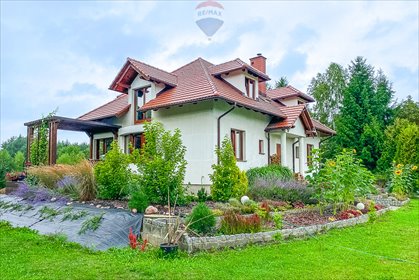 Nowoczesny dom 6 pokoi z tarasem i ogrzewaniem podłogowym dom Wola Branicka