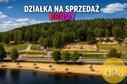 Działka 500 m² pod turystykę blisko Zalewu Brodzkiego działka Ruda