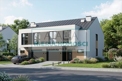 Nowoczesny bliźniak 140 m², stan deweloperski, garaż dom Kady