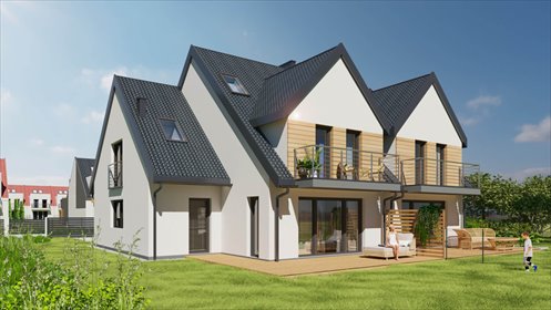 Do sprzedania przestronny dom 167 m² z garażem i dużą działką dom Rokitnica, Bursztynowa
