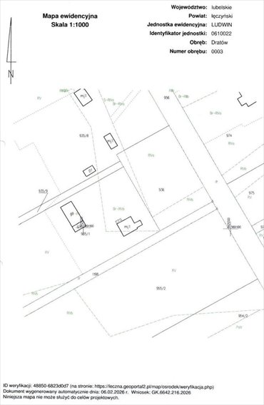 Działka na sprzedaż w Dratowie – 2500 m², atrakcyjna cena! działka Dratów